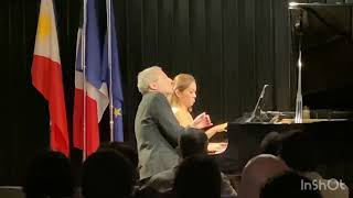 Habanera from Carmen  Bizet by Karla and Maxime Zecchini at the Alliance Francaise de Manille [upl. by Homere]