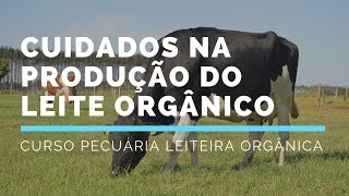 Curso de Pecuária Leiteira Orgânica  Os Cuidados na Produção do Leite Orgânico [upl. by Terraj541]