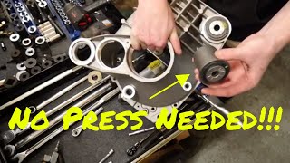 DIY  remove and Install bushings without specialty tools [upl. by Celin442]