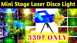 Mini Red amp Green Laser Stage Projector Lightning  Mini Laser Stage Lightning  laser light review [upl. by Abramson393]