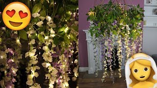 DIY Flower Chandelier [upl. by Odnam]