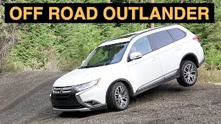 2016 Mitsubishi Outlander SAWC  Review amp Offroad Performance [upl. by Hekker]