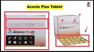 aceclofenac amp paracetamol tablets [upl. by Aciraa]