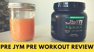 Pre JYM Pre Workout Review [upl. by Lletnuahs658]