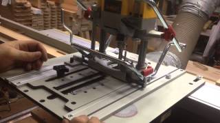 WoodRat W900 with WR4 Mortise Rail and Shop Built Attachments [upl. by Cramer857]