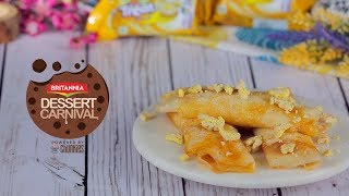 Crepes Suzette Recipe By Amrita Raichand  How To Make Crepes Suzette  Britannia Dessert Carnival [upl. by Yellat]