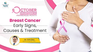 Breast Cancer Awareness Month Breast Cancer Early Signs Causes And Treatment [upl. by Joly755]