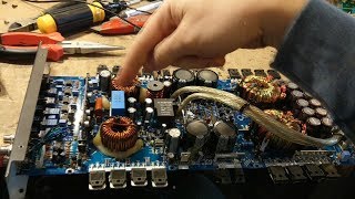 Car amplifier fault finding  Sundown SAZ1500D Repair [upl. by Mossberg940]