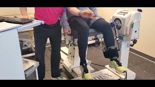 Isokinetic  Hamstring  Reactive Strength Test for Eccentric Strength Assessment [upl. by Diannne]