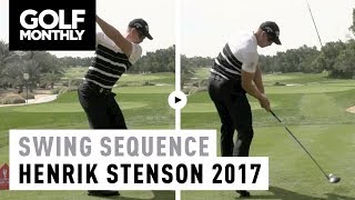 2017 Henrik Stenson Swing Sequence  Golf Monthly [upl. by Nyliram]