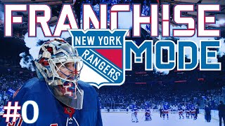 NHL 25 New York Rangers Franchise mode 0 “THE RETURNquot [upl. by Sparke579]