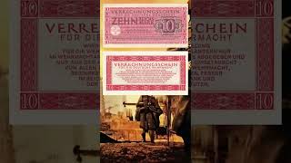 10 Reichsmark Military currency was used by Nazi Germany [upl. by Giliane]