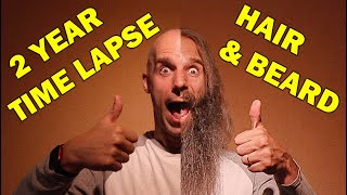 Time lapse Part 2 Hair amp Beard Growth in 4k timelapse godofwar breakingbad [upl. by Aidyl]