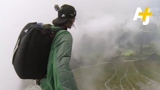 Legendary BASE Jumper Dies In Flying Crash [upl. by Ayatahs]