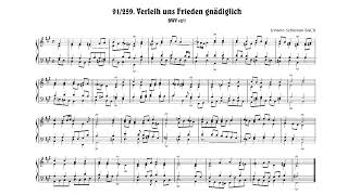 JSBach Verleih uns Frieden gnädiglich BWV 427 [upl. by Philipines]