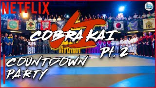 Cobra Kai Season 6 Part 2 Countdown Livestream 🐍🥋  Cobra Kai Season 6 Discussion [upl. by Annaej]