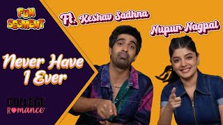 College Romance Cast Exclusive Interview  Fun Segment with Nupur Nagpal Keshav Sadhna FilmiBeat [upl. by Ontina]