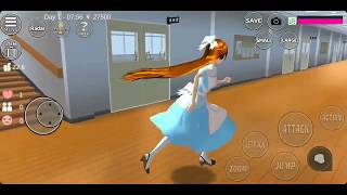 Sakura School Simulator  Golden Statue Glitch  kill tutorial Old Read Desc [upl. by Tana]