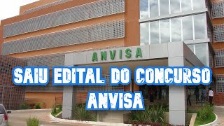 Saiu edital do concurso ANVISA 2024 [upl. by Alica]