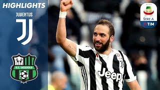 Juventus 70 Sassuolo  La Juve batte il Sassuolo  Serie A TIM 201718 [upl. by Kristopher]