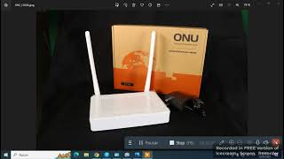 CONFIGURACION PPPOE ONU CDATA WIFI FTTH [upl. by Magena634]