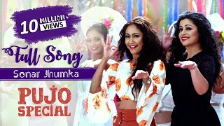 Sonar Jhumka  Full Song  Akassh  Priyanka Bharali  Pujo Special Song  Eskay Movies [upl. by Inaleon166]