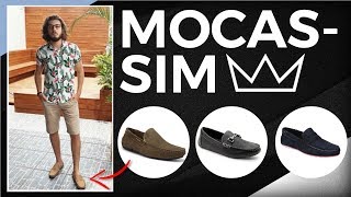 Como usar MOCASSIM com bermuda  MODA MASCULINA [upl. by Delphina6]