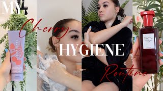 My womanly cherry scented hygiene routine very attractive [upl. by Cyndi]