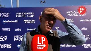 Mediolanum padel Cup DI CANIO DICE LA SUA SU LAZIO E ROMA [upl. by Reiner]