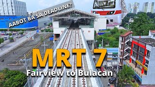 MRT 7 quotDULOquot mula FAIRVIEW hanggang Bulacan  San Miguel Project [upl. by Eimmelc]