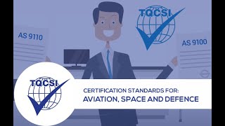 AS 9100 Series Standards  ASD certification standards for Aviation Space and Defence  TQCSI [upl. by Aleihs325]