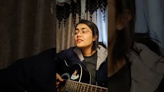 ennodu nee irunthaal Anushka gautam short guitar cover coverbyanushka guitar hcover [upl. by Nidak]