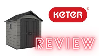 Keter Premier 75 Shed Review and Walkaround [upl. by Brenna]