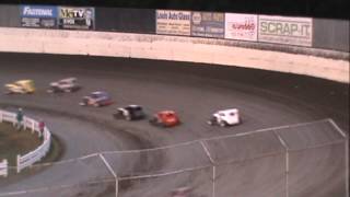 2013 Dirt Cup Night 1 PHRA Dwarf Cars AMain [upl. by Eppilihp]