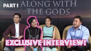 DITATAP DENGAN SENYUMAN OLEH JU JIHOON pas Interview Casts Along With The Gods The Last 49 Days [upl. by Nodyroc]