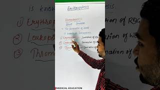 What is Erythropoiesis Types of Erythropoiesis  medicaleducation ytshorts erythropoiesis [upl. by Havstad]