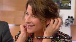 Isabelle Gélinas actrice complète  C à vous  28092015 [upl. by Einnij]