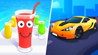 Juice Run  Race Master 3D  All Level Gameplay AndroidiOS  NEW APK UPDATE [upl. by Sontag]