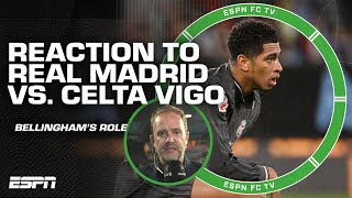 FULL REACTION to Real Madrid vs Celta Vigo 👀 Bellinghams frustrations are NATURAL  Lowe  ESPN [upl. by Adnawyek]