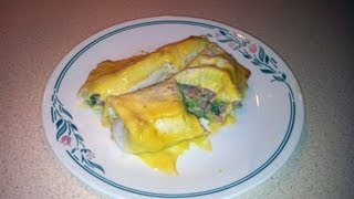 How to make Ham Broccoli and Cheese Rollups quick and easy [upl. by Ltsyrk]