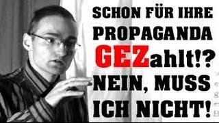 ZWANGSGEBÜHR GEZ Ein VERBRECHEN am BÜRGER UNDEMOKRATISCH RECHTSWIDRIG WIE Befreiung [upl. by Bridgid]