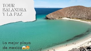 Playa Balandra y La paz 2024🌊🤩TOUR completoTipsLa playa más bonita de México WOW [upl. by Leshia134]