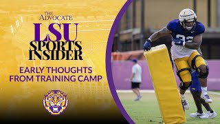 LSU preseason camp Do the Tigers have enough tight end depth [upl. by Kcirdet346]