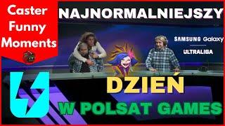 NAJNORMALNIEJSZY DZIEŃ W POLSAT GAMES [upl. by Bowlds]