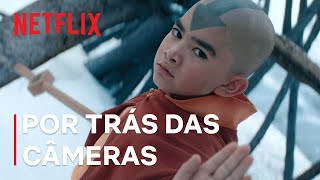 Avatar O Último Mestre do Ar  Um mundo ganha vida  Netflix [upl. by Eedeed]