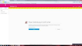 Speedport LTE und Zertifikatsproblem  die Lösung [upl. by Meill]