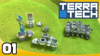 Lets Play TerraTech  Ep 1 Getting Started  TerraTech Gameplay [upl. by Aisanahta]