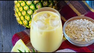 Mezcla piña con avena y te sorprenderá el resultado Mundo De Recetas [upl. by Arutek689]