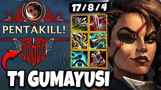 T1 Gumayusi Samira vs Jinx ADC  Pentakill  Patch 1419 Ranked EUW ✅ [upl. by Fairbanks]