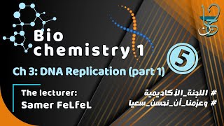 Biochemistry 1 Ch3 DNA Replication part 1 [upl. by Eshelman22]